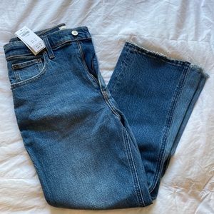 NWT Abercrombie Kick Flare Ultra High Rise Jeans